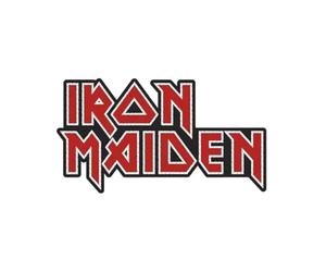 Halle15Clothes Écusson thermocollant pour votre veste - Iron Maiden - Logo Cut-Out Patch - Écusson Halle15Clothes
