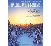 Hallelujah, I Believe: From The Album Comfort And Joy (Piano/Vocal/Guitar), Sheet