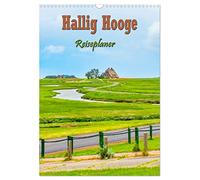 Hallig Hooge - Reiseplaner (Wandkalender 2026 DIN A3 hoch), CALVENDO Monatskalender: Hooge ist die zweitgrößte der zehn Halligen im nordfriesischen Wattenmeer der Nordsee.