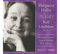 Margareta Hallin – Lieder – CD – NAXOS