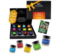 Hallingers Brot-Backlust XL - Coffret cadeau d'épices faites à la main, 12 épices à pain, à piquer, pour la Saint-Valentin comme cadeau pour lui et pour elle, anniversaire, félicitations, nouvelle