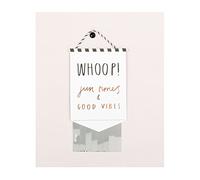 Hallmark 25490577 Fun fois carte "Whoop" - Petite