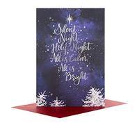 Hallmark 25497931 paisible de Noël Medium carte "Silent Night"