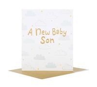 Hallmark 25507457 carte de naissance fils Studio "Vierge" - Petite