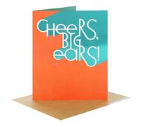 Hallmark 25508132 Thank You Studio carte"Cheers Big Ears" - Petite