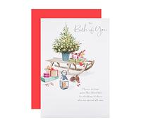 Hallmark 25559415 Carte de Noël classique Lucy Cromwell Motif illustré