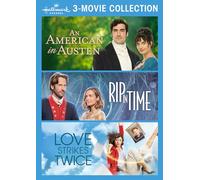 Hallmark – 3 films: An American in Austen, Rip in Time, Love Strikes Twice – DVD – Région Free