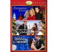 Entertaining Christmas Heroes / A Homecoming for The Holidays – Hallmark Channel – Triple Feature