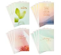 Hallmark Assortiment de cartes de condoléances Nature (16 cartes avec enveloppes)