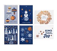 Hallmark Assortiment de cartes de Noël dans une boîte Motif Peace Hope Joy Peace Hope Joy