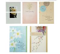 Hallmark Assortiment de cartes de vœux de sympathie (10 cartes, 10 enveloppes) 5 cartes, 5 enveloppes.