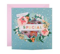 Hallmark Carte 3D pour quelqu'un de spécial - Motif floral découpé