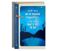 Hallmark Carte d'amour avec inscription « You Mean the World to Me » (carte d'anniversaire romantique, carte d'anniversaire, carte de jour sucrée)