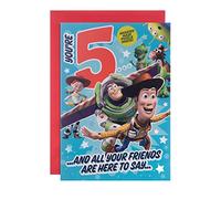 Hallmark Carte d'anniversaire 5 ans Toy Story Disney Pixar
