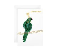 Hallmark Carte d'anniversaire - Design contemporain « Good Mail » perroquet