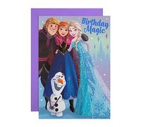 Hallmark Carte d'anniversaire Disney La Reine des Neiges avec activité