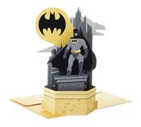 Hallmark Carte d'anniversaire pop-up Batman pour lui (Jour héroïque) Paper Wonder Carte 3D