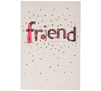 Hallmark Carte d'anniversaire pour ami - Design contemporain basé sur le texte