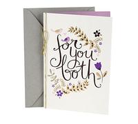 Hallmark Carte d'anniversaire pour couple (oiseaux et fleurs)