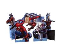 Hallmark Carte d'anniversaire pour enfant Motif Spider-Man 3D Marvel