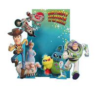 Hallmark Carte d'anniversaire pour enfants - Disney Toy Story 4 Pop Out 3D, vert/gris, 22,8 x 15,9 x 0,2 cm ; 20 g
