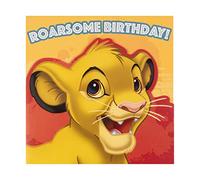 Hallmark Carte d'anniversaire pour enfants - Motif Simba Roi Lion