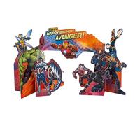 Hallmark Carte d'anniversaire pour enfants - Motif super-héros Marvel 3D