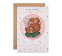 Hallmark Carte d'anniversaire pour femme - Motif compagnon de campagne mignon