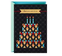 Hallmark Carte d'anniversaire pour mari, épouse, petit ami, petite amie (gâteau d'anniversaire)