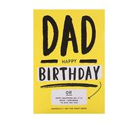 Hallmark Carte d'anniversaire pour papa - Texte amusant et contemporain