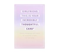 Hallmark Carte d'anniversaire pour petite amie - Design humoristique contemporain