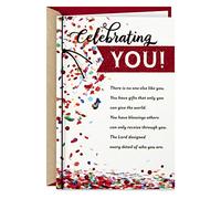Hallmark Carte d'anniversaire religieuse DaySpring (Celebrating You)