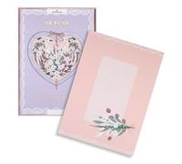 Hallmark Carte de luxe pour maman - Motif floral traditionnel en forme de cœur, anniversaire, fête des mères