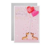 Hallmark Carte de mariage - Motif chiot mignon
