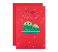 Hallmark Carte de Noël humoristique pour papa Motif choux de Bruxelles