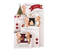 Hallmark Carte de Noël pop-out 3D pour femme avec poème