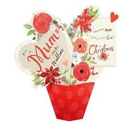 Hallmark Carte de Noël pour maman - Motif pop-up 3D