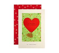 Hallmark Carte de Noël pour quelqu'un de spécial - Motif cœur contemporain