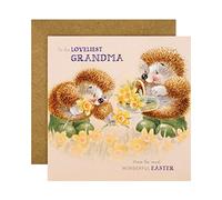 Hallmark Carte de Pâques pour grand-mère - Joli motif de compagnons de campagne