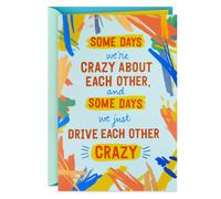 Hallmark Carte de Saint-Valentin amusante (fous les uns des autres) pour anniversaire, amour, anniversaire romantique, jour le plus doux