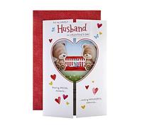 Hallmark Carte de Saint-Valentin pour mari, motif mobile, motif de porte, blanc