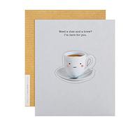 Hallmark Carte de soutien - Joli motif tasse de thé