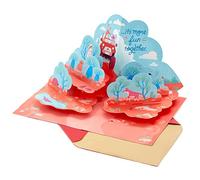 Hallmark Carte pop-up de Saint-Valentin ou d'anniversaire pour mari, épouse, petit ami, petite amie (voyage)