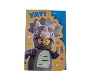 Hallmark Cartes d'anniversaire LEGO Open - Dimensions de la carte : 14 x 20 cm.