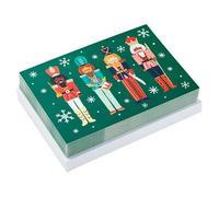 Hallmark Cartes de Noël en boîte, quatre casse-noisettes (40 cartes et 40 enveloppes)