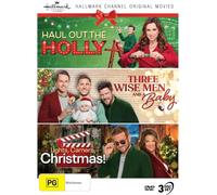 Hallmark Christmas 3 Film Collection (Haul Out the Holly/Three Wise Men and a Baby/Lights, Camera, Christmas!) [DVD]