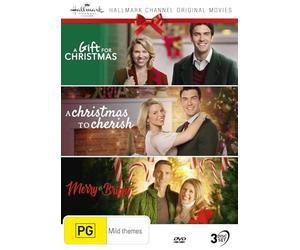 Hallmark Christmas Collection 16 (A Gift For Christmas / A Christmas To Cherish / Merry & Bright)