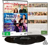 Hallmark Christmas Collection 6: (Merry Matrimony/ Help For The Holidays/ Matchmaker Santa) [Region Free] [DVD]