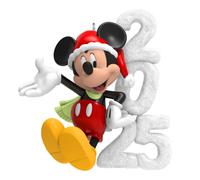 Hallmark Dcoration de Nol souvenir 2025 Disney Mickey Mouse Une anne de magie Disney