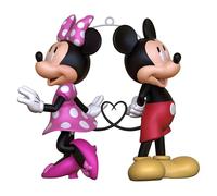 Hallmark Décoration à Suspendre Disney en Forme de cœur Minnie et Mickey Mouse